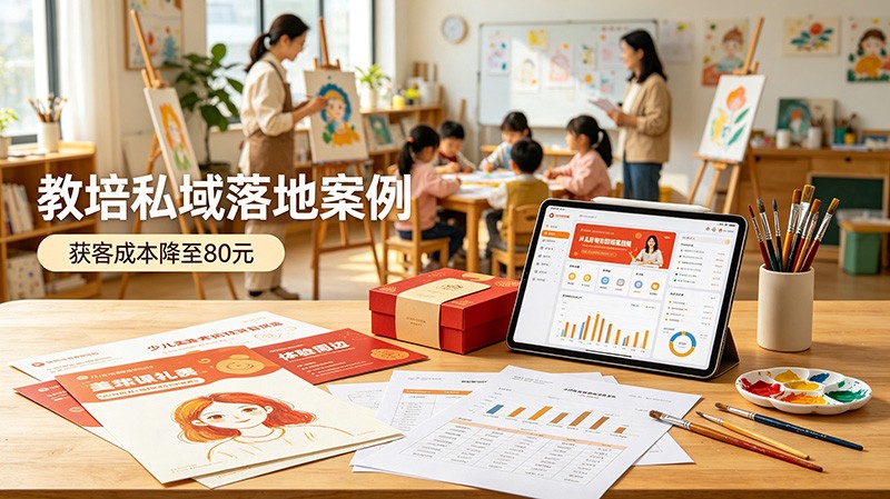 某少儿美术机构实战案例